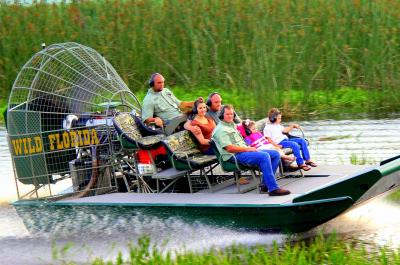 Wild Florida Private Airboat Ride with Gator Park Admission